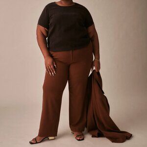 All Day Irving Straight Leg Pants - Size 14-16 (Universal Standard size Small)